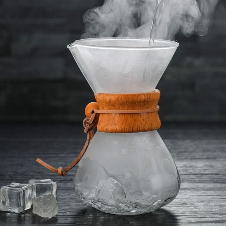 Hand Coffee Pot High Temperature Resistant 400ml Glass Coffee Pot - Reluova