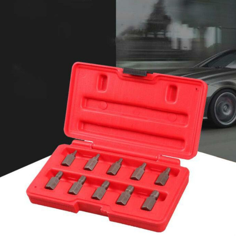 10 In 1 Bolt Extractor Broken Screw Nut Removal Tool