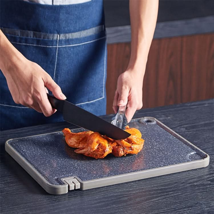 OOU Multifunctional Antibacterial And Mildew Resistant Double-Sided Cutting Board Kitchen Drainable Supplementary Food Cutting Board - Reluova