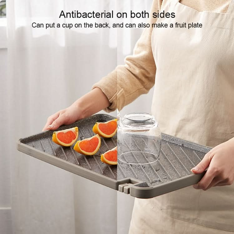 OOU Multifunctional Antibacterial And Mildew Resistant Double-Sided Cutting Board Kitchen Drainable Supplementary Food Cutting Board - Reluova