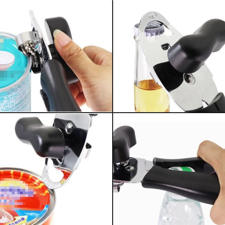 4 in 1 Multifunctional Can Opener Kitchen Household Lid Opener Canning Knife-Reluova