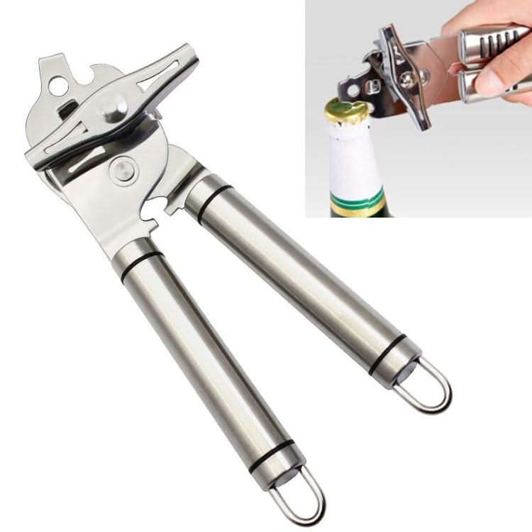 3 in 1 Thickened 304 Stainless Steel Manual Powerful Multifunctional Bottle Opener-Reluova