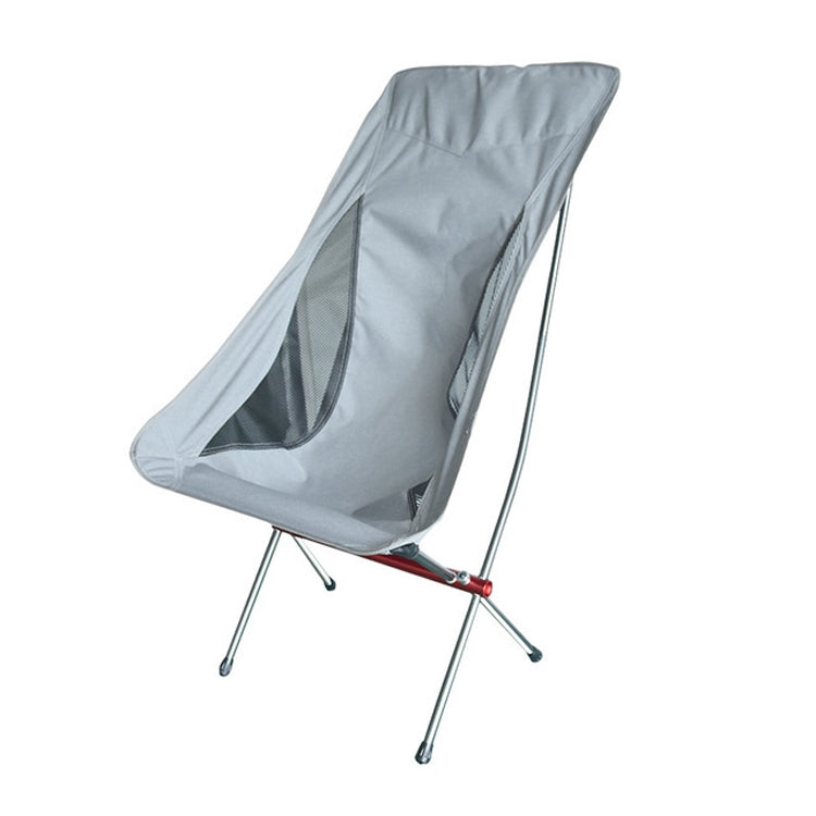 Outdoor Portable Folding Chair Ultralight Aluminum Alloy Moon Camping Beach Chair