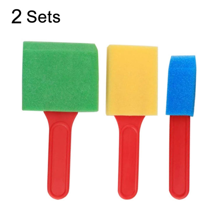 2 Sets Sponge Painting Brush Children Art Painting Seal Tool-Reluova