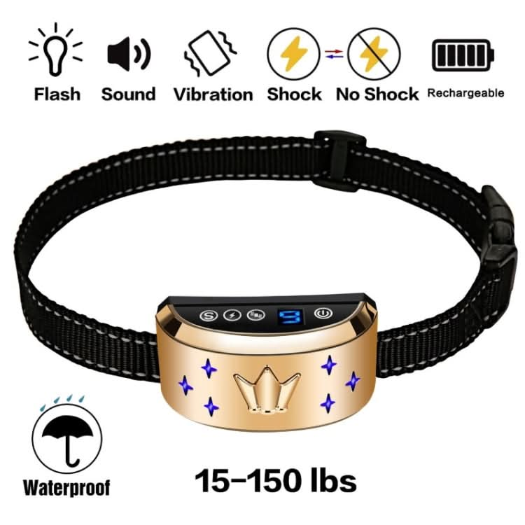 Digital Display Electronic Dog Training Device Pet Training Collar Bark Stop.