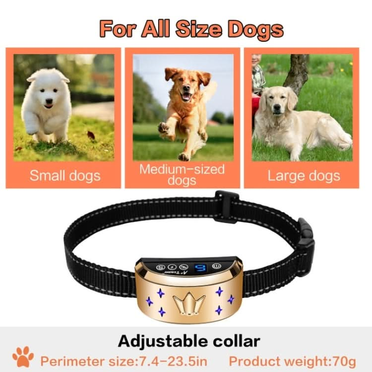 Digital Display Electronic Dog Training Device Pet Training Collar Bark Stop.