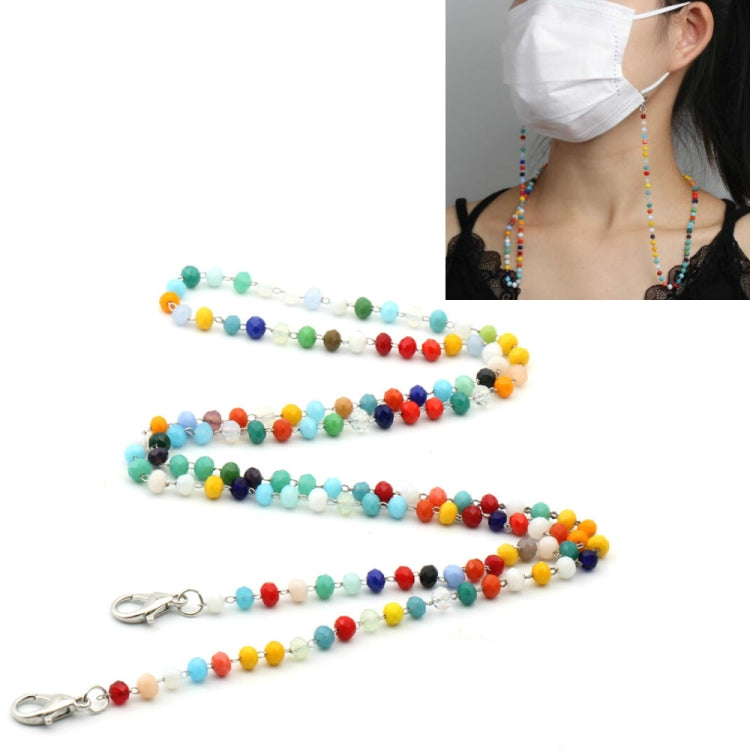 Mask Lanyard Handmade Crystal Bead Chain Anti-Drop Hanging Glasses Chain My Store