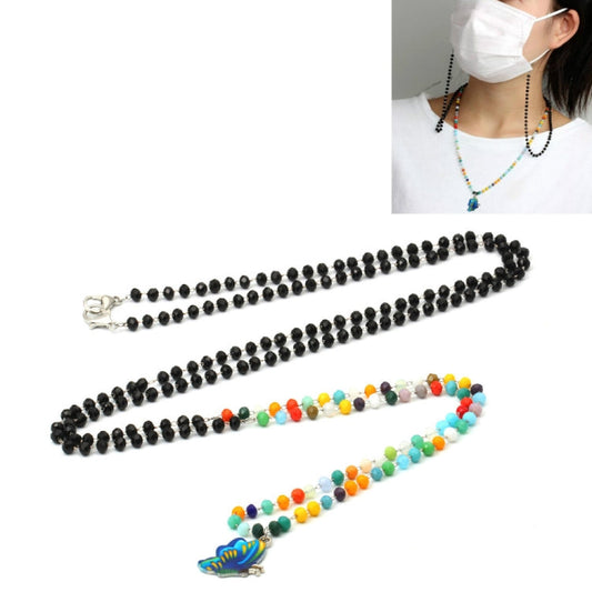 Jewelry Bead Chain Butterfly Pendant Mask Anti-Drop Lanyard Necklace Glasses Chain My Store