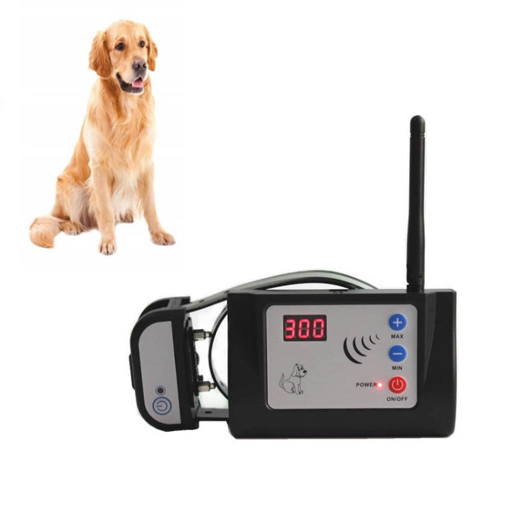 300 Meters Smart Wireless Pet Fence Waterproof Collar with Night Reflective Yarn Protective Fence, Specification: 450G-Reluova