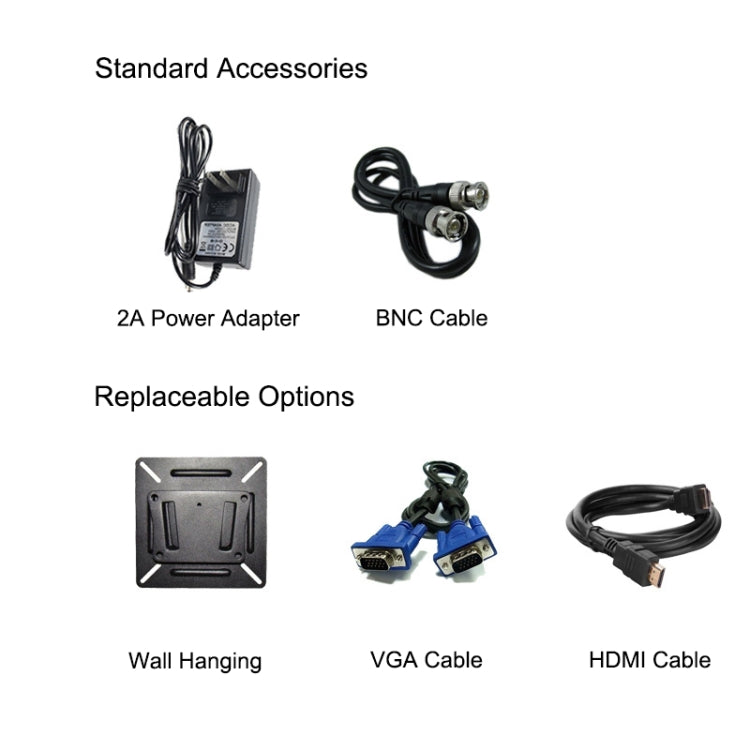 ZGYNK HB1303Q Embedded Industrial Capacitive Touch Display, US Plug