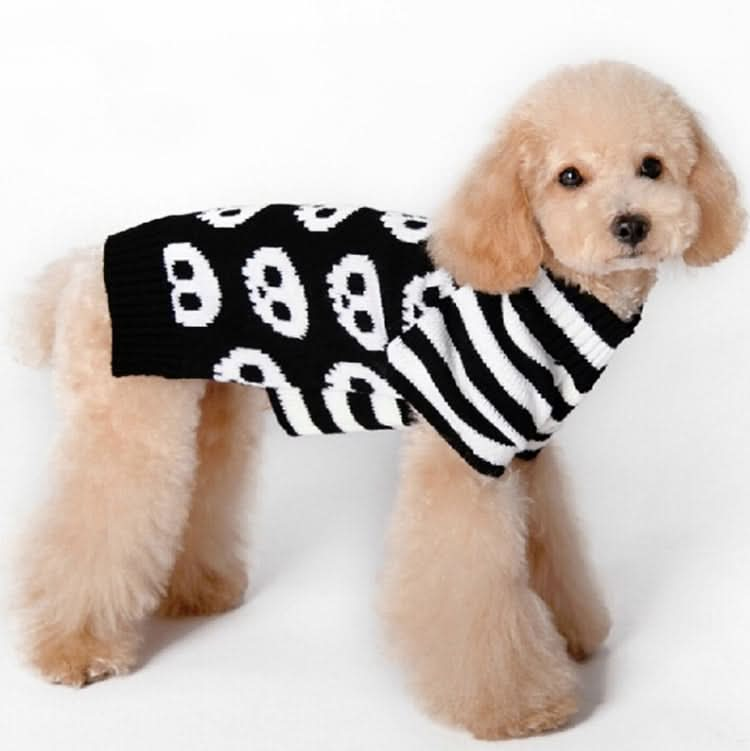 Halloween Skull Pet Sweater Cat & Dog Costume - Reluova