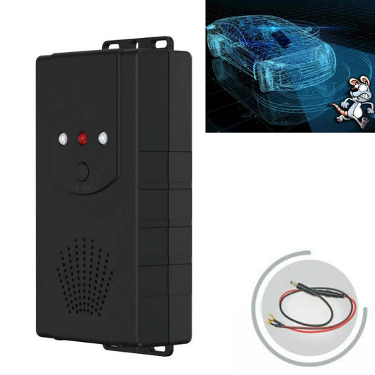 Ultrasonic Car Repeller Car Engine Compartment Electronic Repeller Micro-Light Wave Insect Repellent