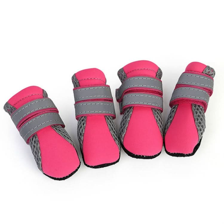 4 in 1 Pet Shoes Dog Shoes Walking Shoes Small Dogs Pet Supplies-Reluova