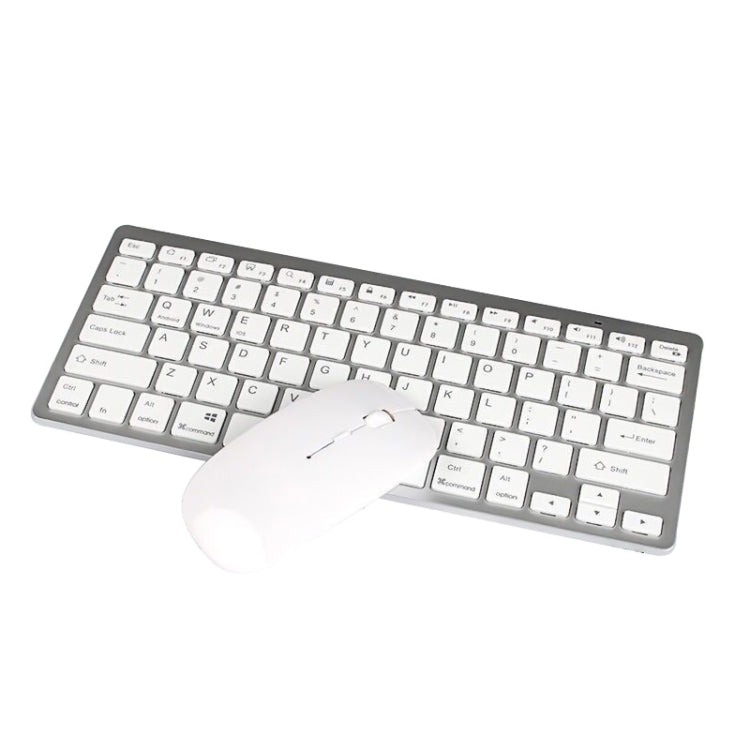 X5 2 in 1 Ultra-Thin Mini Wireless Bluetooth Keyboard + Bluetooth Mouse Set, Support Win / Android / IOS System