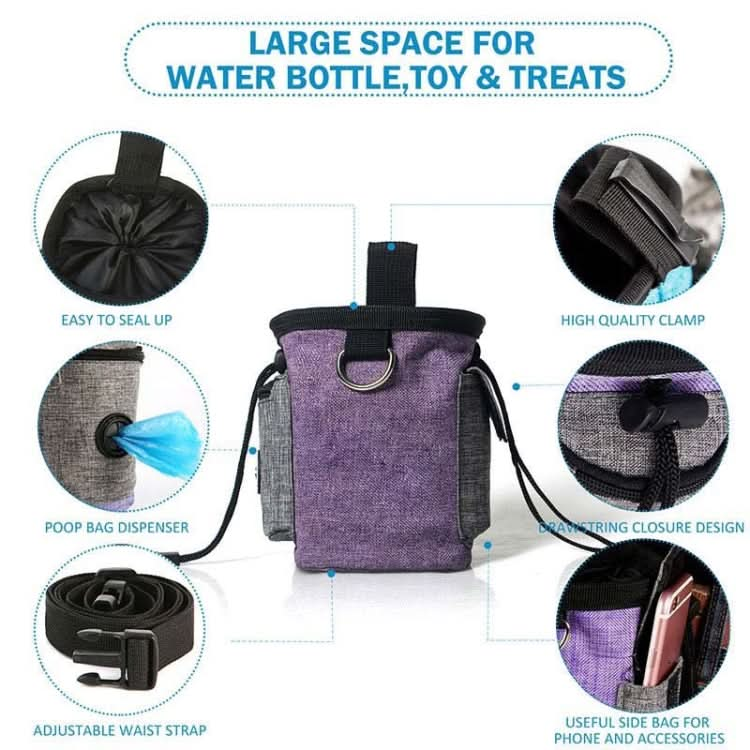 Pet Training Waist Bag With Belt Portable Outing Training Pet Snack Bag - Reluova