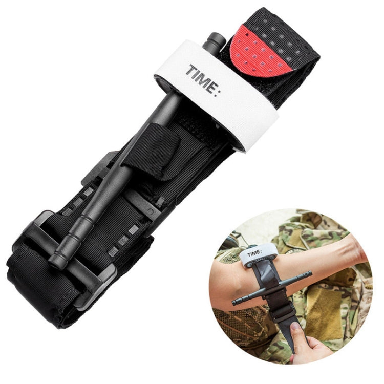 Outdoor Portable One-handed Spinning Emergency Buckle Artery Tourniquet