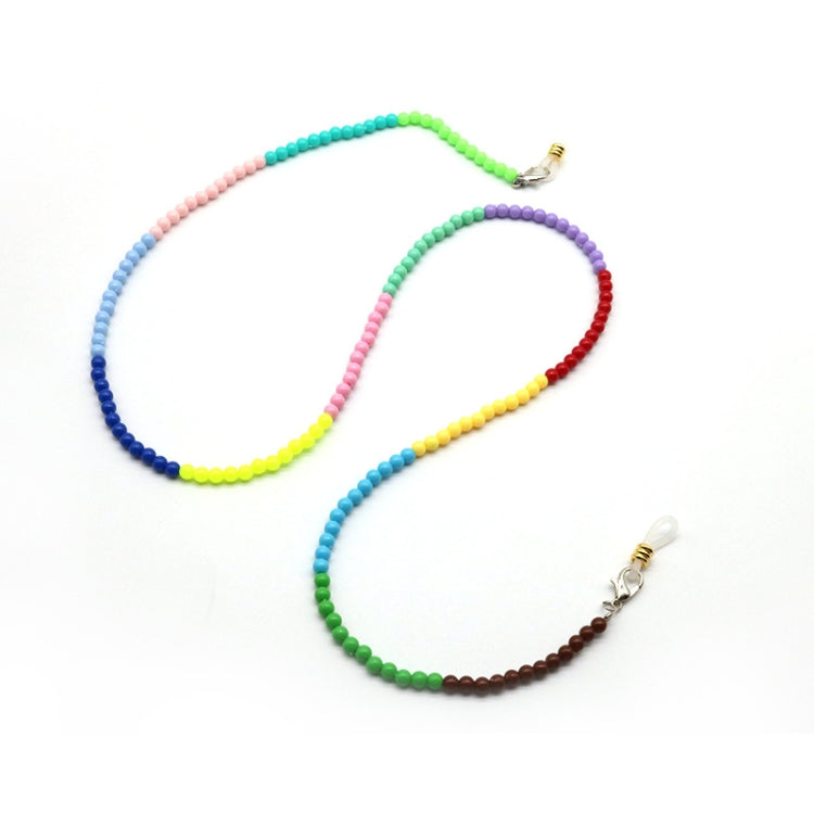 Color Beaded Non-Slip Anti-Drop Mask Glasses Chain Hanging Neck Lanyard Rope My Store