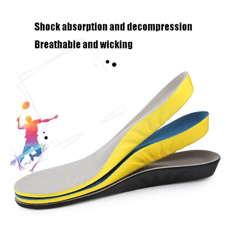 Shock Absorption Thickening Slow Rebound Soft and Comfortable Wicking Insole Reluova