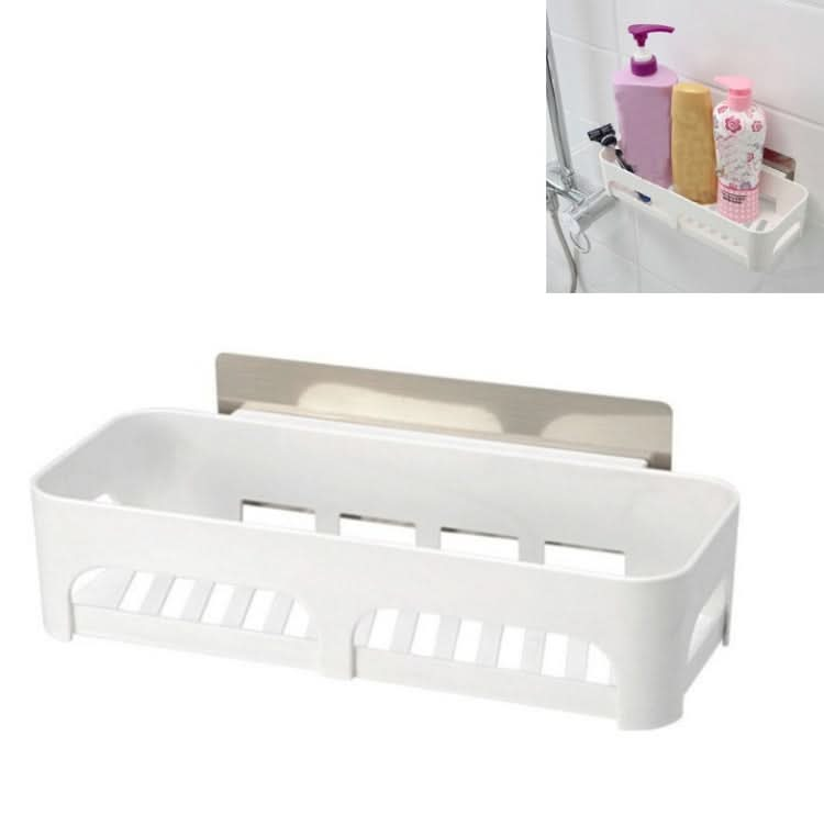 Powerful Suction Cup Storage Rack Bathroom Toiletries Storage Rack Reluova