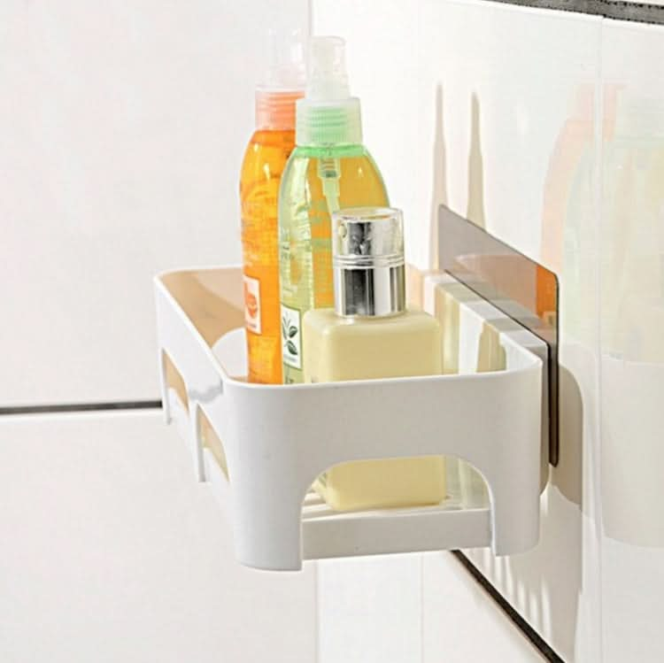 Powerful Suction Cup Storage Rack Bathroom Toiletries Storage Rack Reluova