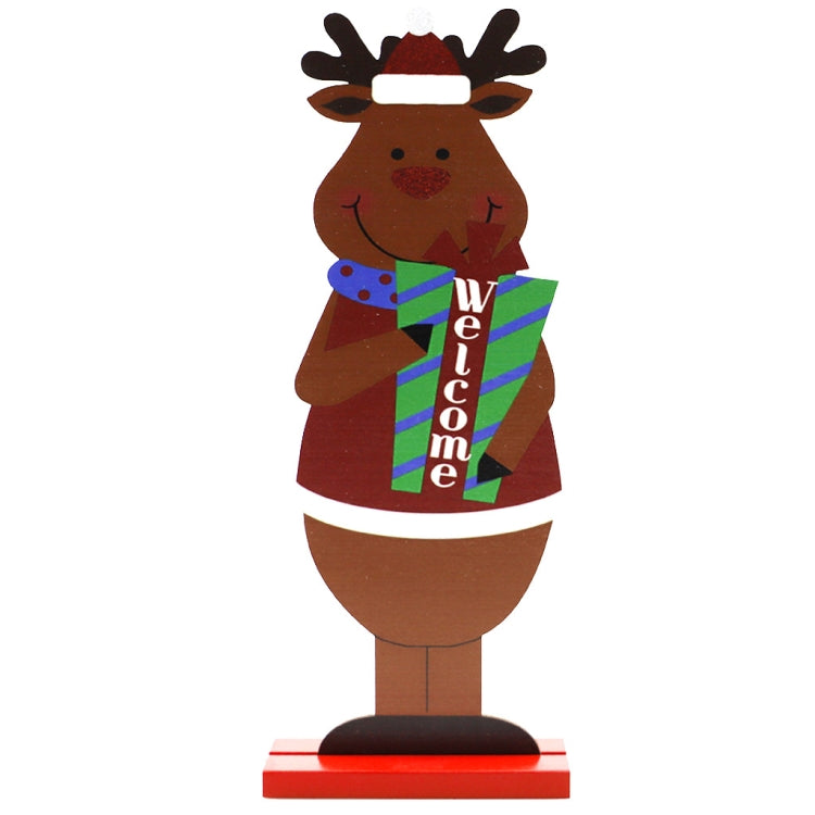 Christmas Festival Decorations Wooden Figure Desktop Decoration