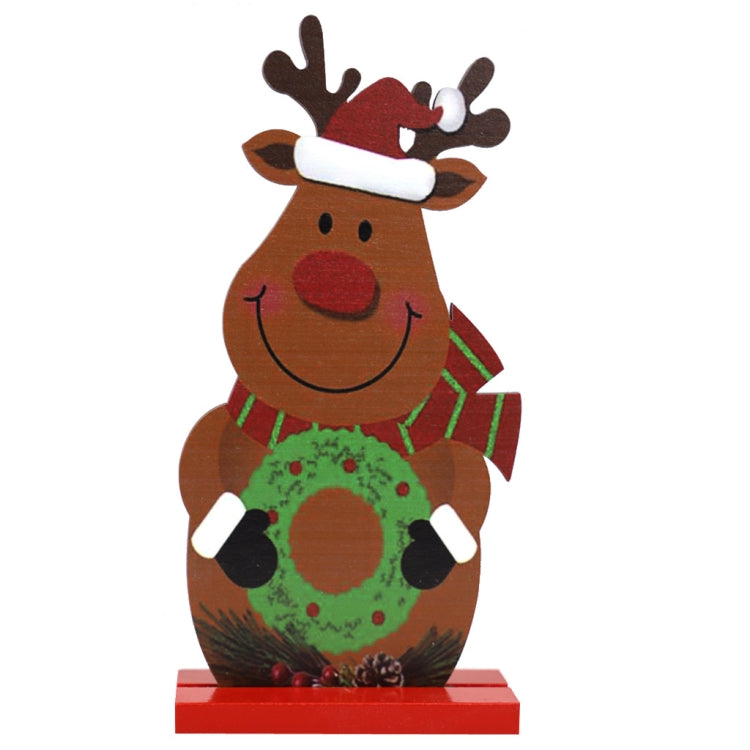 Christmas Festival Decorations Wooden Figure Desktop Decoration My Store