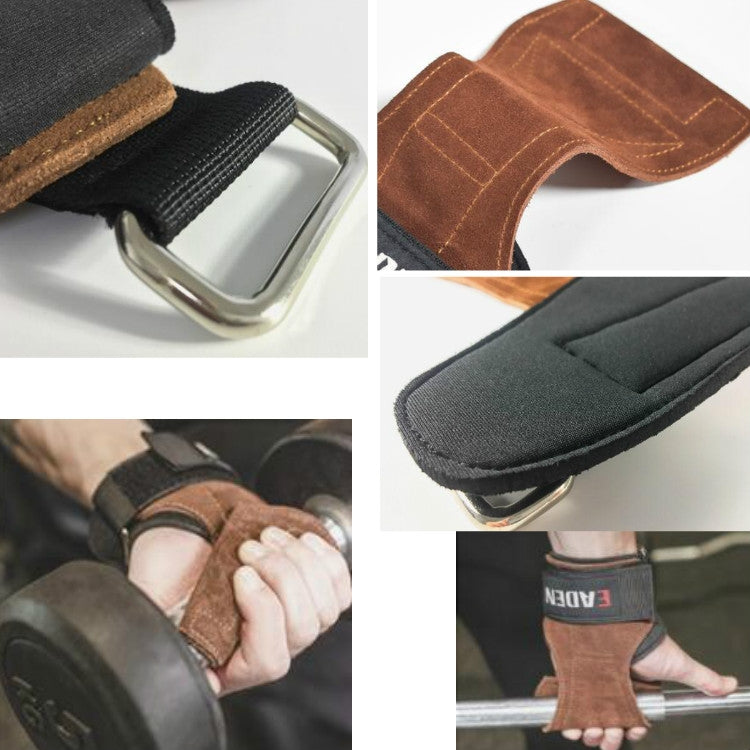 EADEN Pull-ups Booster Gloves Horizontal Bar Non-slip Wrist Assist Belt Fitness Bracer Reluova