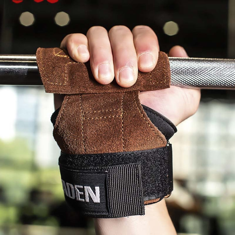 EADEN Pull-ups Booster Gloves Horizontal Bar Non-slip Wrist Assist Belt Fitness Bracer Reluova