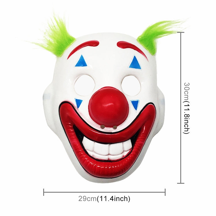 Halloween Horror Props Wig Clown Mask