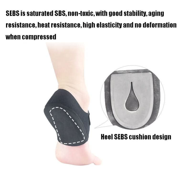 Heel Fatigue Shock Absorption And Warmth Gel Protective Cover Reluova