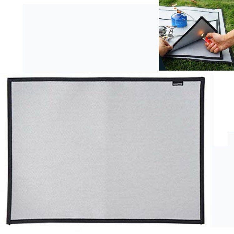 CLS Outdoor Camping Fireproof Cloth Picnic Barbecue Heat Insulation Mat Flame Retardant Fiberglass Fire Blanket Reluova