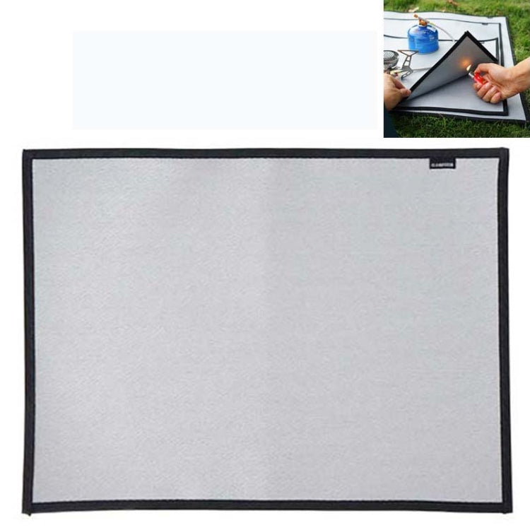 CLS Outdoor Camping Fireproof Cloth Picnic Barbecue Heat Insulation Mat Flame Retardant Fiberglass Fire Blanket Reluova