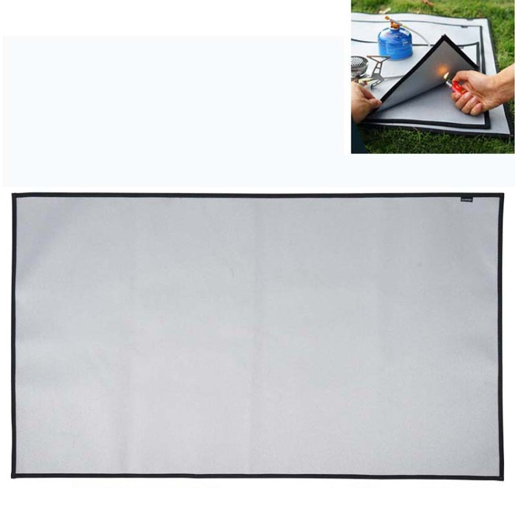 CLS Outdoor Camping Fireproof Cloth Picnic Barbecue Heat Insulation Mat Flame Retardant Fiberglass Fire Blanket Reluova