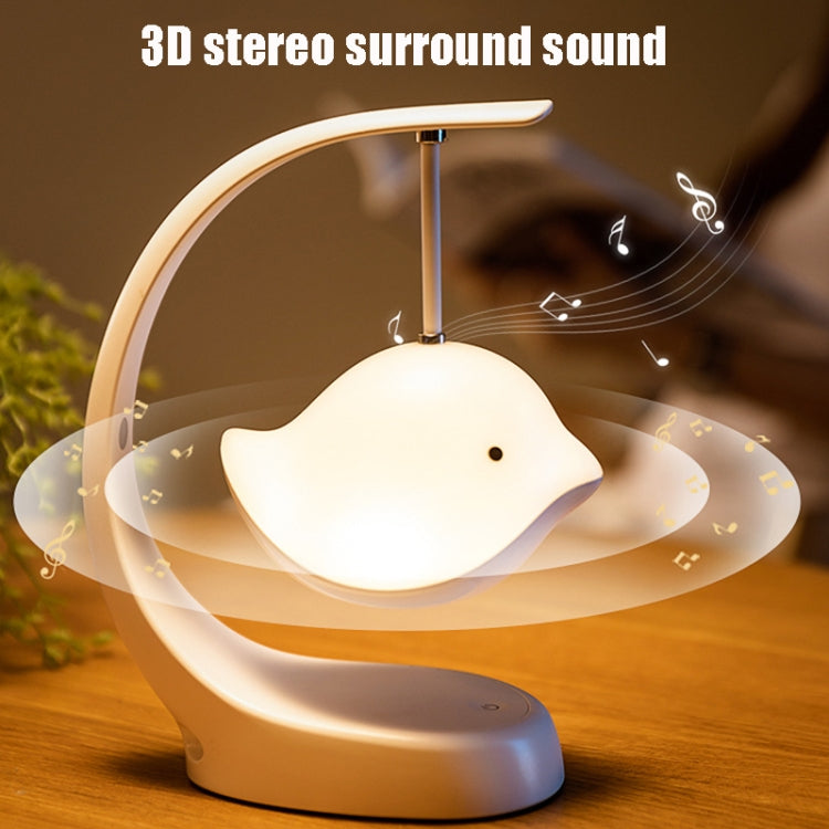 Bird Speaker Night Light Bedroom Bedside Music Desk Lamp My Store