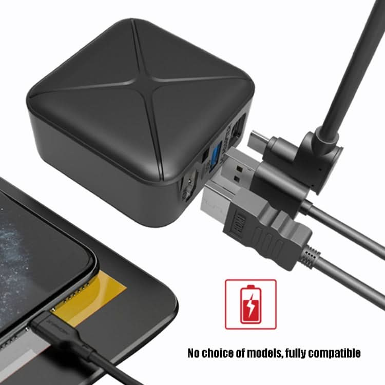 Multi-Function Projection And Charging AC Adapter Base Support Android/PC/Lite For Switch Reluova