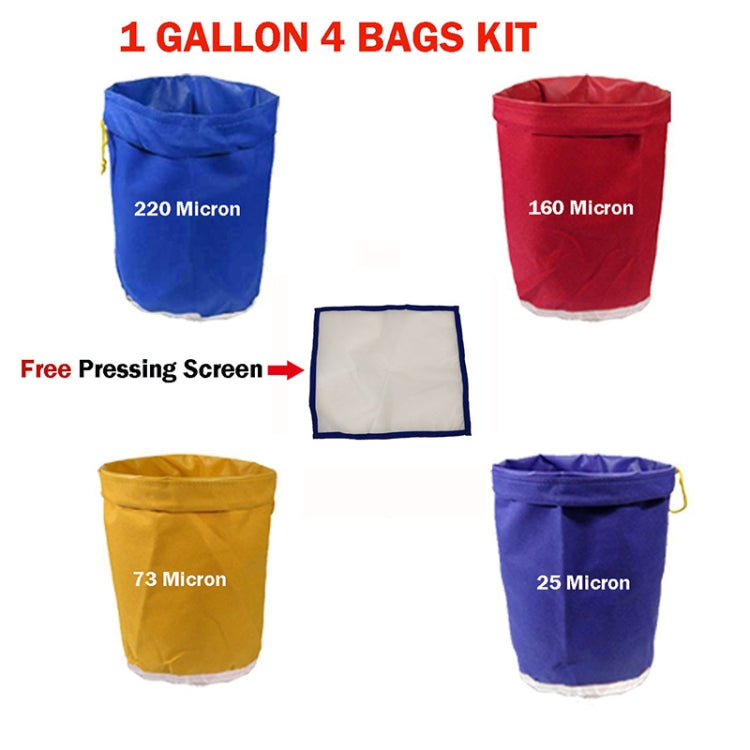 4 PCS / Set 1 Gallon Plant Residue Filter Bag My Store