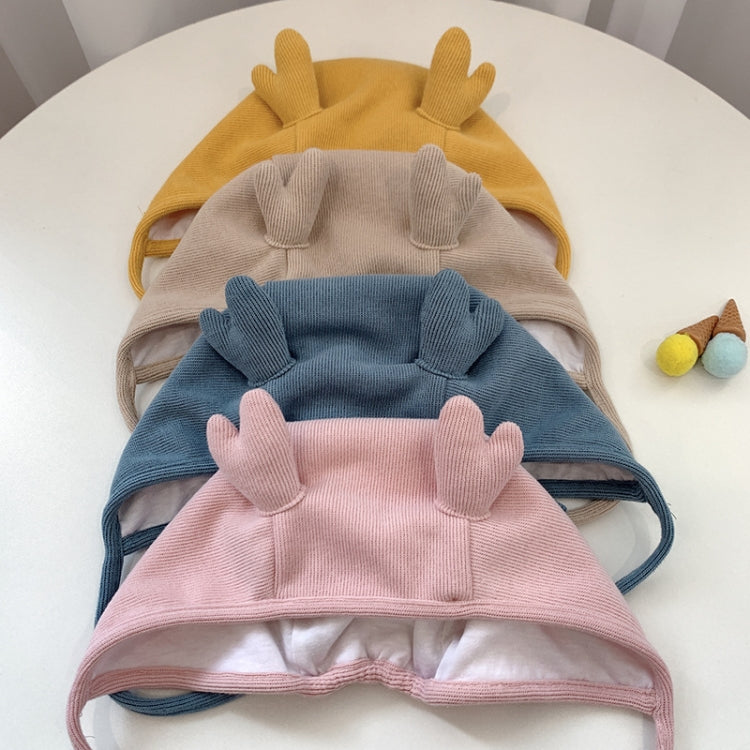 MZ9853 Baby Cartoon Animal Ears Shape Skullcap Cotton Keep Warm and Windproof Hat Reluova