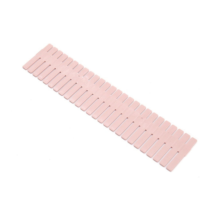 Plastic Drawer Divider Free Combination Classification Storage Board, 4pcs/Pack My Store