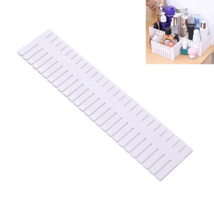 Plastic Drawer Divider Free Combination Classification Storage Board, 4pcs/Pack