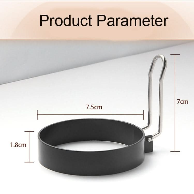 Egg Ring Iron Spray Non-Stick Round Omelette Model Omelette Mold - Reluova