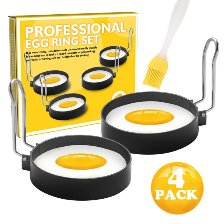 Egg Ring Iron Spray Non-Stick Round Omelette Model Omelette Mold - Reluova