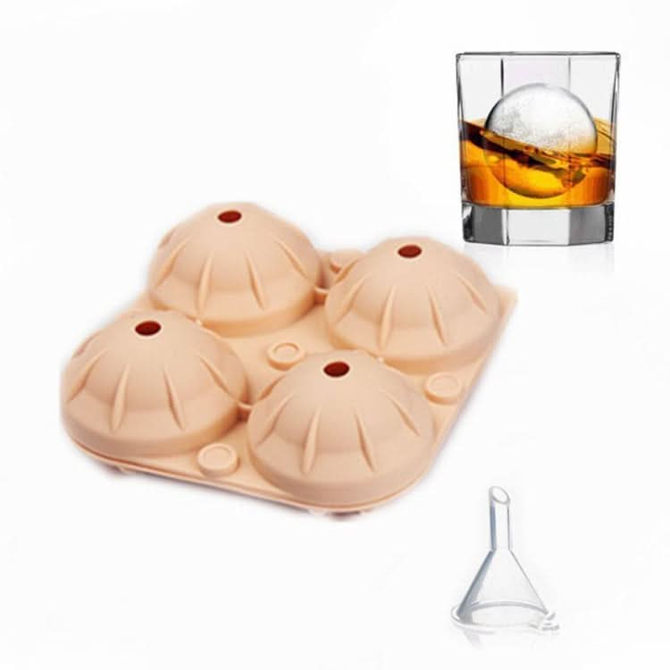 Silicone 4-Hole Ice Ball Mold  Ice Tray - Reluova