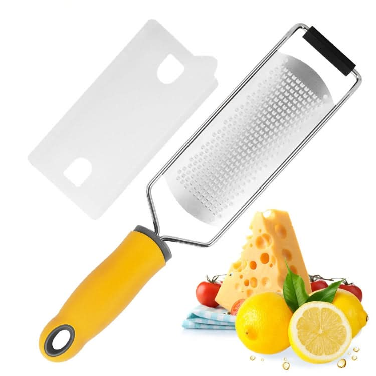 304 Stainless Steel Multifunctional Wide-Board Cheese Shavings Chocolate Lemon Zest Shredder-Reluova