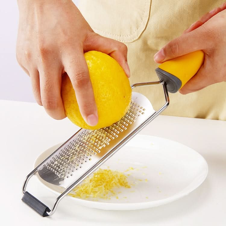 304 Stainless Steel Multifunctional Wide-Board Cheese Shavings Chocolate Lemon Zest Shredder - Reluova