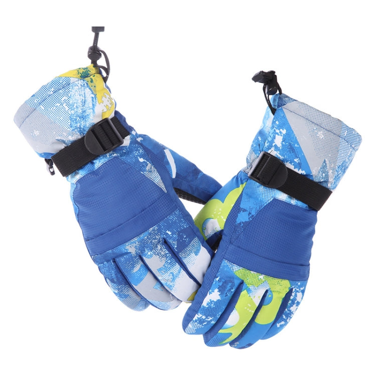 Unisex Skiing Riding Winter Outdoor Sports Touch Screen Thickened Splashproof Windproof Warm Gloves, Series 1 Reluova