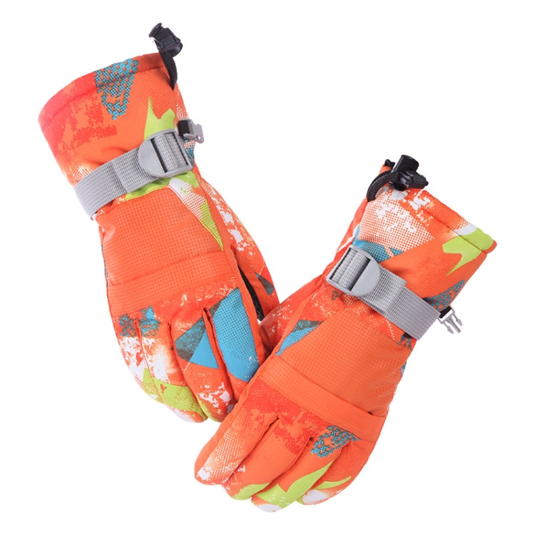 Unisex Skiing Riding Winter Outdoor Sports Touch Screen Thickened Splashproof Windproof Warm Gloves, Series 1 Reluova