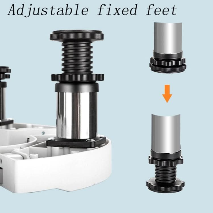 Round Air Conditioner Base Stainless Steel Stretchable Heightening Bracket Reluova