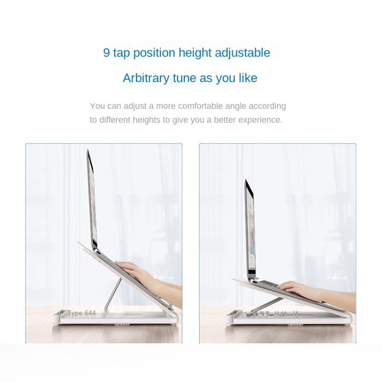 Multifunctional Folding Notebook Stand Monitor Increase Rack My Store