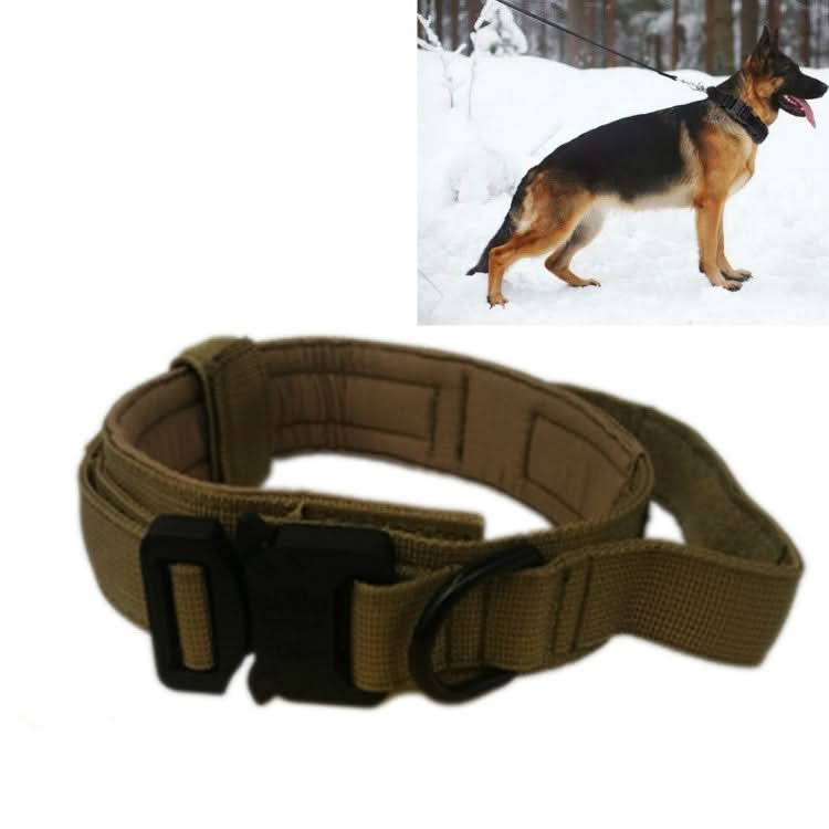 Nylon Thickened Large And Medium-Sized Dog Traction Collar Pet Collar - Reluova