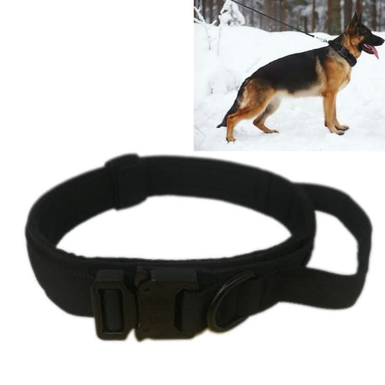 Nylon Thickened Large And Medium-Sized Dog Traction Collar Pet Collar - Reluova